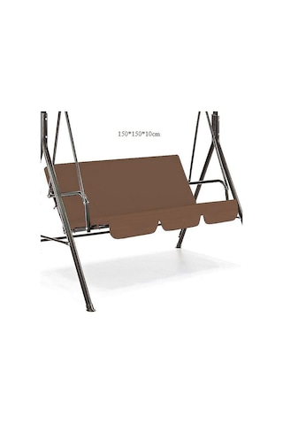 Salıncak Koltuğu Gölgelik Örtüsü 3 Kişilik Açık Bahçe Teras Su Geçirmez Avlu Süspansiyon Çok Renkli 06 Sadece Koltuk Örtüsü Diğer