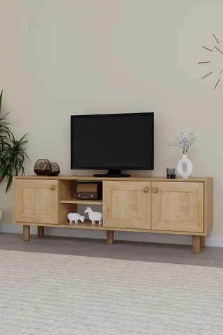 Bohem Serisi Safir Meşe Tv Ünitesi Safir Meşe