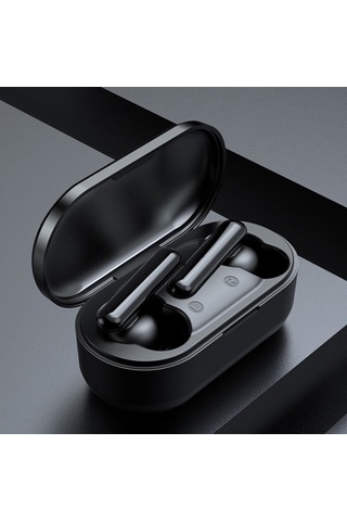 T10 Mini Dokunmatik Kontrol Hifi Tws Kablosuz Bluetooth Kulaklık, Mikrofon Ve Şarj Kutusu İle Siyah