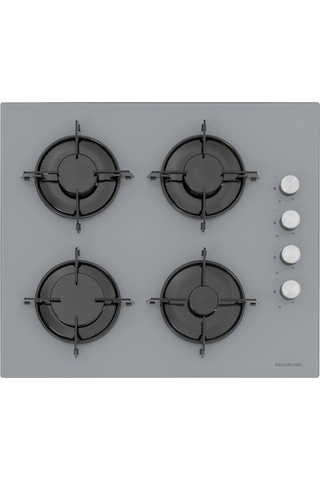 Silverline BO6501S01 + CS5349S01 +3481 Flam Gri Ankastre Set