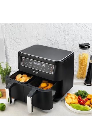 Schafer Thermochef Dual Dijital Airfryer Sıcak Hava Fritözü