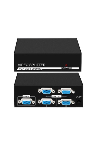 Taplin Tk-1504 4port 1x4 Vga Splitter Vga Dağıtıcı
