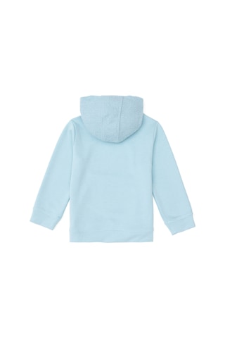 U.S. Polo Assn. Kız Çocuk Su Yeşili Kapüşonlu Sweatshirt 50290722-VR083