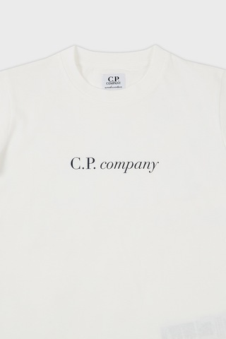 C.p. Company Çocuk T Shirt 10ckts048 005792w 103 Beyaz Beyaz