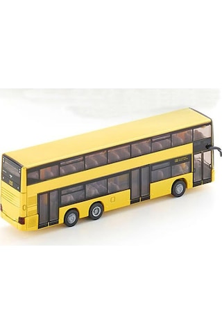 Siku 1884 Man Double-Decker Cıty Bus Metal Plastik Oyuncak Çift K