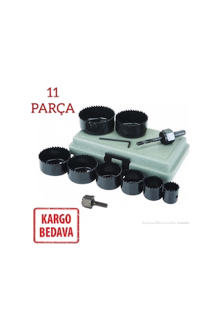 Panç Set 11 Parça Ahşap Buat Kartonpiyer Alçıpan Panç Seti