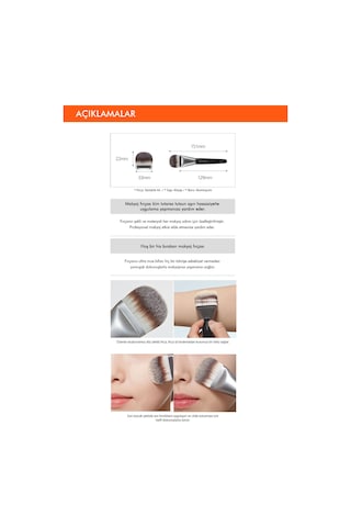 Missha Artistool Foundation Brush Ultra Yumuşak Dokulu Fondöten Fırçası #105