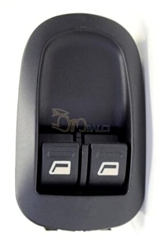 Peugeot 206 Cam Açma Anahtarı Düğmesi Çift Ayna Ayarlı Psa 6554.wa