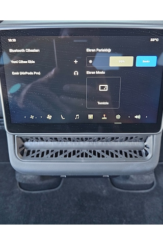 Tesla Model Y Juniper 2025- Uyumlu Arka Orta Menfez Koruma