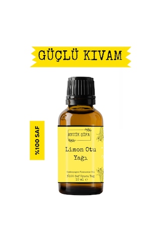 %100 Saf Limon Otu Uçucu Yağı - 10 Ml 20 ML