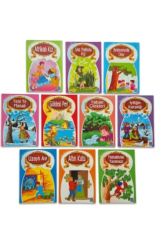 2.sınıf Ve 3.sınıf Öykü Bahçesi Dizisi 10 Kitaplı Okuma Seti
