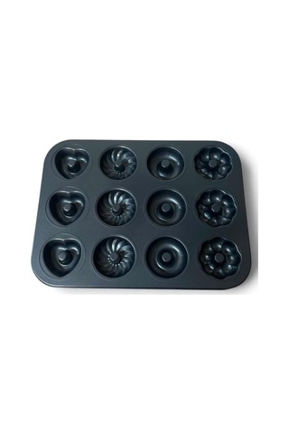 Karbon Çelik Kek Kalıbı Muffin İçi Dolgulu Kek Kalıbı Un505 Çok renkli