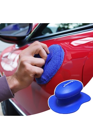 Michelin Mc3510 3 Parça 130mm Velkro Cırtlı Mikrofiber Oto Yıkama, Parlatma Ve Cila Süngeri