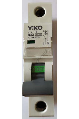 Viko 1X32 Amper W Otomat B Tipi 4.5Ka Sigorta 4Vtb-1B32