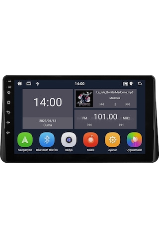 Ford Courier Android Multimedya Sistemi 2013-2024 Crv-4112xd