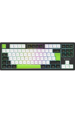 Nama Rgb Mekanik Kablolu, 2.4ghz, Bluetooth 3 Mod Gaming Klavye