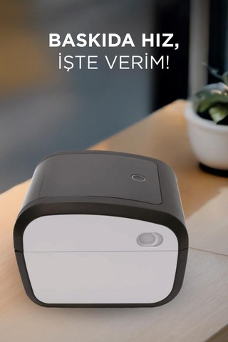 Torima TLP-423X Siyah Termal fiş barkod adres etiket pazaryerleri İle Uyumlu Yazıcı