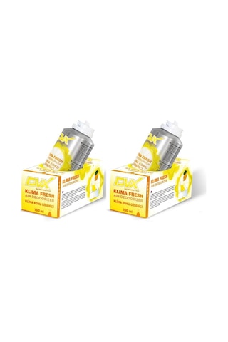 Divortex Klima Fresh - Temizleyici Klima Bombası Limon 2 x 150 ML
