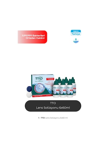 Tto Lens Solüsyonu 6X60 Ml