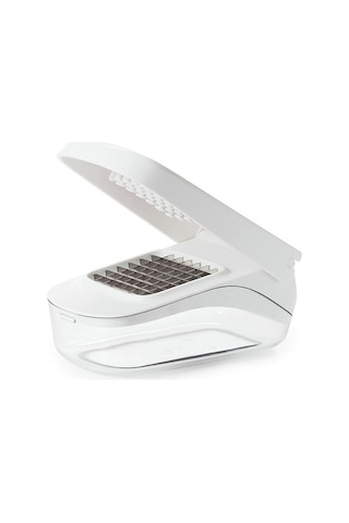 Tongxida Pratik Beyaz Sebze Meyve Doğrayıcı, Hızlı Salata Yapım Aracı Beyaz