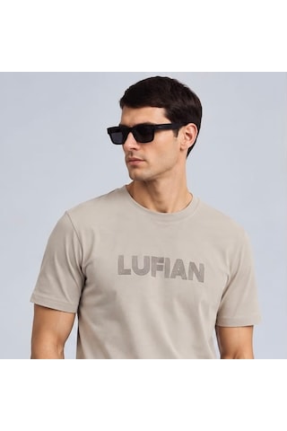 Lufian Lufıan Erkek T-shırt Bej