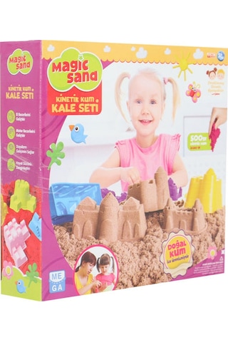 Magic Dough Kale Seti Kum Kutusu 500 Gr Çok Renkli