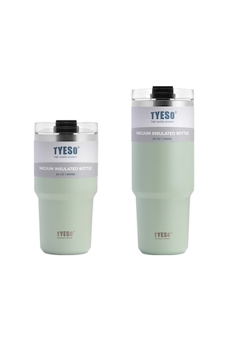 Tyeso Tripletask Termos Vakumlu Yıkanabilir Silikon Pipetli 600ml Renkli