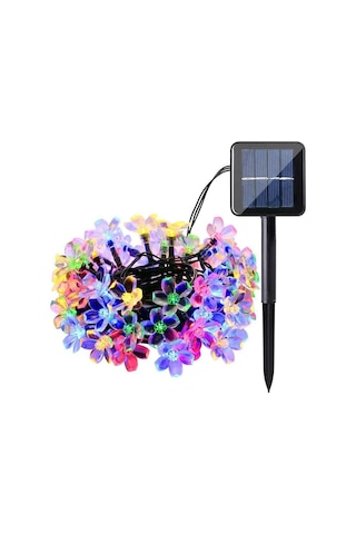 50 Led Papatya Solar 5 M - Rgb 8 Fonksiyonlu