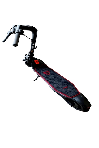 Elektrikli Scooter Aksesuar Koruyucu Paspas Segway Ninebot Zt3 Pro Uyumlu Kırmızı - Siyah