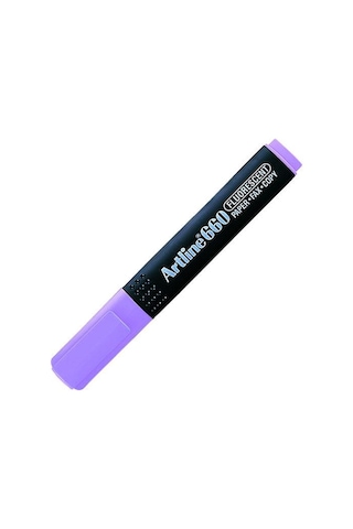 Artline 660 Fosforlu Kalem Floresan Mor