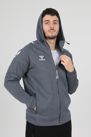 Hummel Armin Pro Pamuklu Sweatshirt Antrasit