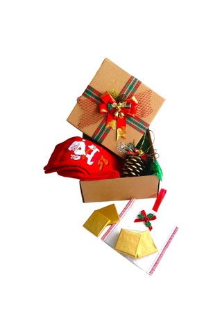 Yılbaşı Hediye Kutusu Çikolatalı