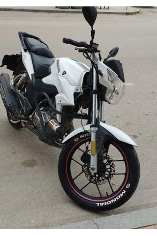 Mondial Lastik Yazısı Motorsiklet Lastik Stikeri 8 Adet