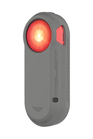 Garmin Varia Rtl515 Bisiklet Işık Bisiklet Radar Koruma Kolu Silikon Kılıf Toz Geçirmez Yumuşak Kapak - Koyu Gri