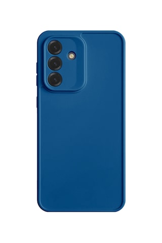 Samsung Galaxy A57 Uyumlu Kamera Korumalı Darbeye Dayanıklı Renk Atmayan Keep Silikon Kılıf Lacivert
