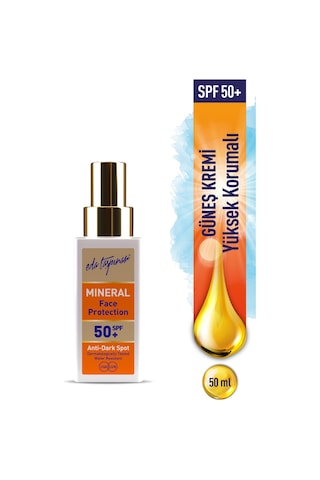 Eda Taşpınar Mineral Dark Spot Koruyucu Yüz Güneş Kremi SPF50+ 50 ML