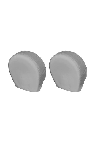 Yaozixa 2 Adet 190t Oxford Kumaş Hava Ve Su Geçirmez Lastik Koruması, Gümüş Renk, Xxxxl Boyut 36-38 İnç