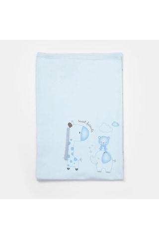 Biorganic Sweet Friends Battaniye 85x90 Cm 64706 Mavi