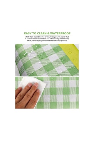 Ulzyvf Yürüyüş Su Seyahat Piknik Matı, Kum Katlanabilir Kamp İçin Geçirmez Diğer Battaniyesi, Tn Diğer