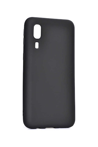 Noktaks Samsung Galaxy Uyumlu A2 Core Kılıf Mat Soft Premier Silikon Kapak Siyah T8272