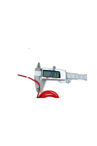 1 Metre 2Mm² Kırmızı Bakır Kablo Kalaylı Nyaf Marine Bakır - Kırmızı