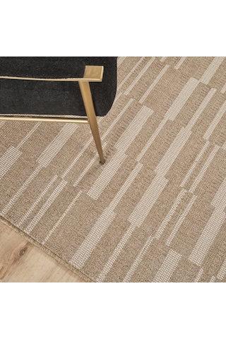 Kaşmir Halı Kilim Jüt Ravon White 160x230 Cm Beyaz