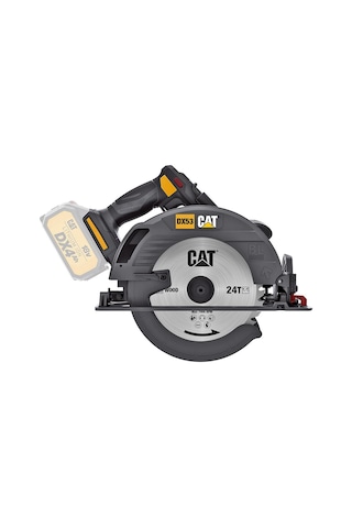 Cat DX53B 18Volt 185 MM Kömürsüz Profesyonel Daire Testere (Akü Dahil Değildir)