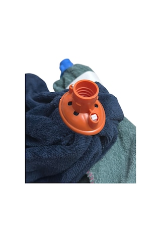 Taber Home 4'lü Mikrofiber Yedek Paspas Bezi Vidalı Mop Başlığı Seti - Yüksek Emici Temizlik Bezi