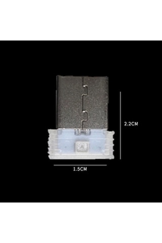 Pazly Usb Ortam Işığı Led Gece Lambası Siyah - Taşınabilir Aydınlatma Siyah