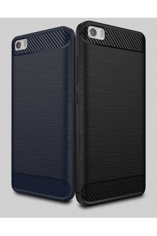 Xiaomi Mi 5s Kılıf Zore Room Silikon Kapak Lacivert