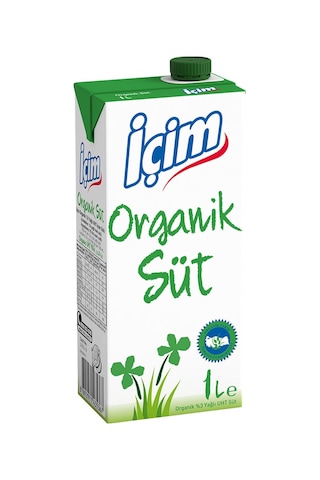 İçim Organik Süt 1 Lt X 6 Adet