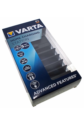 Varta Ev Şarj İstasyonu, Cep Telefonları Ve Tabletler İçin, 4x Usb A + 1x Usb C 50 W 10a