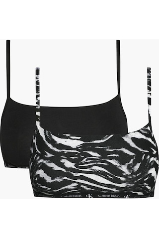 Calvin Klein 2'li Bralet siyah