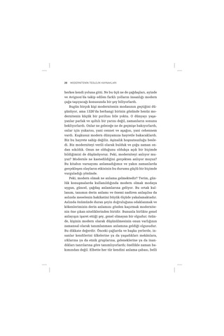 Modernitenin Teolojik Kaynakları
